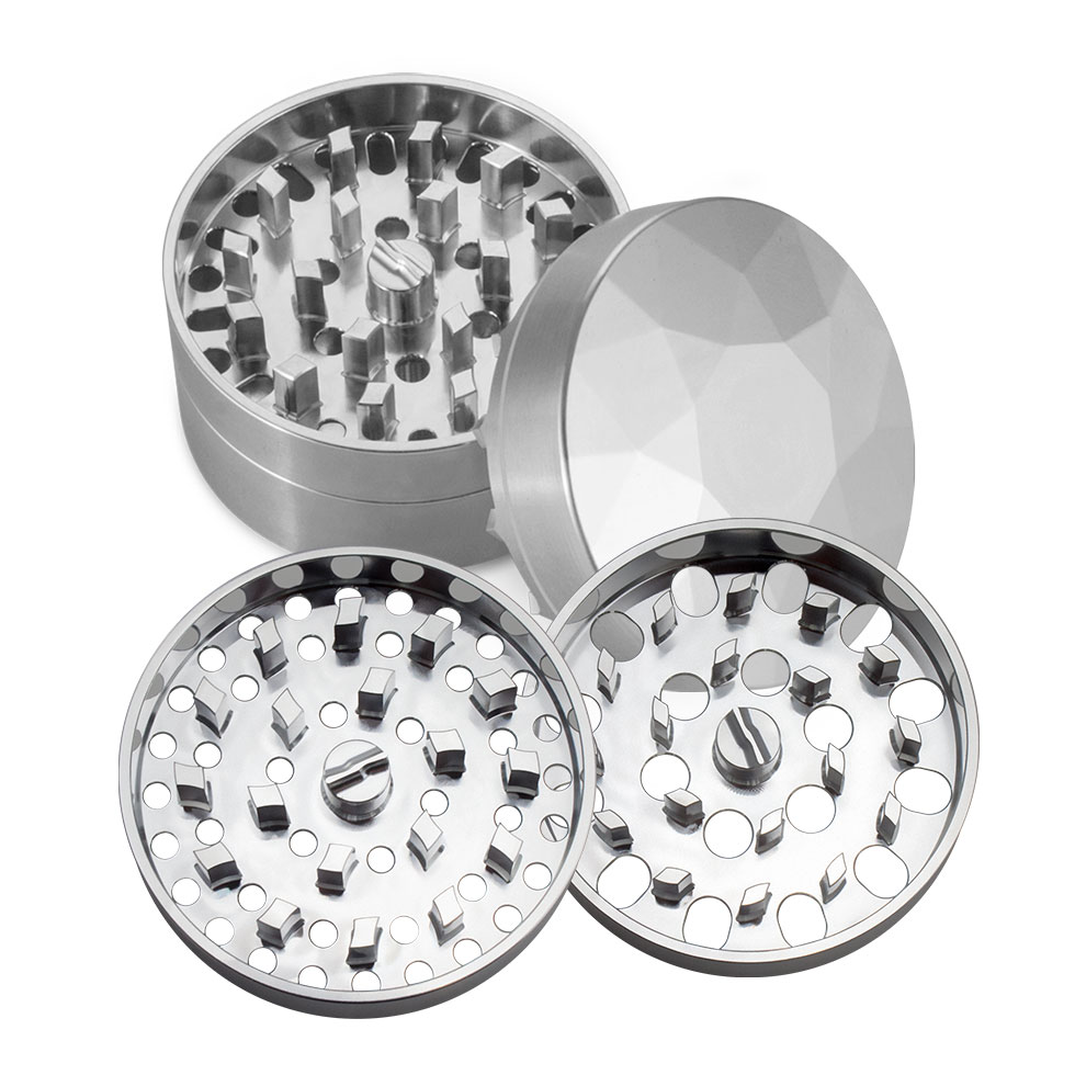 Brilliant Cut Grinder (Aluminum)